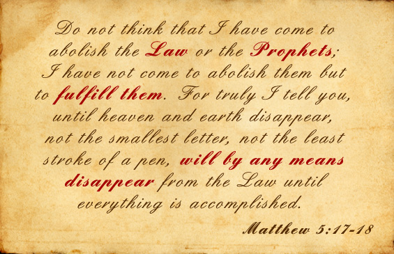 Matthew 5:17-18