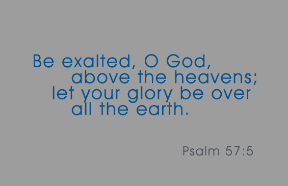 Psalm 57:5 Psalm 57:5