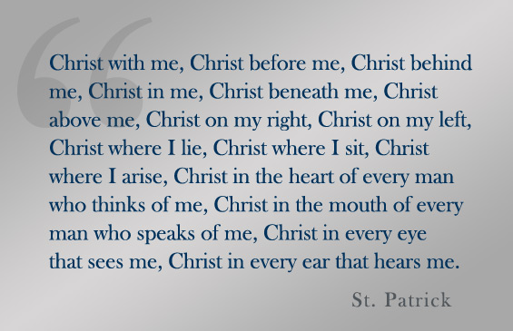 Quote:  St. Patrick