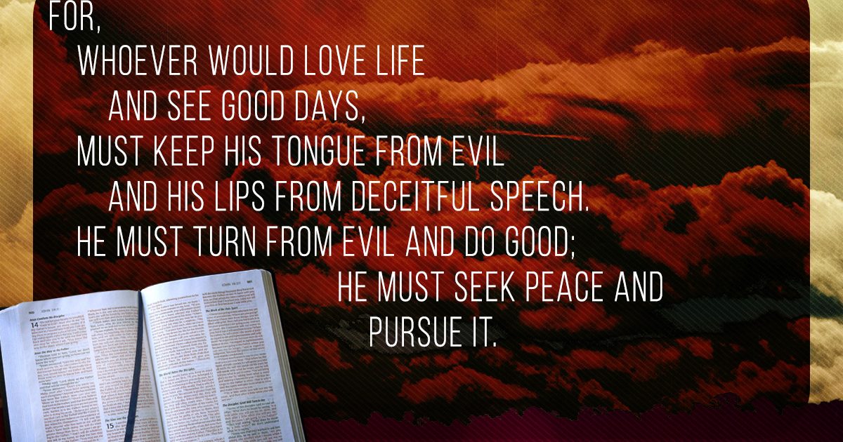 1peter 3 10