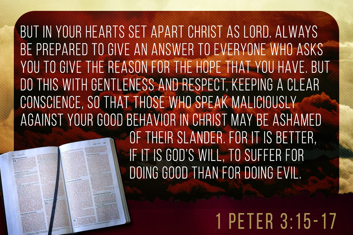 1 peter 3 15 17 commentary