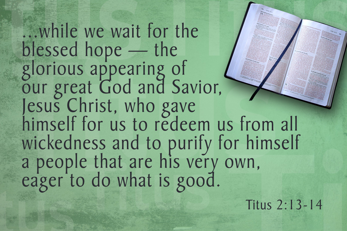 titus 2 12 13 niv
