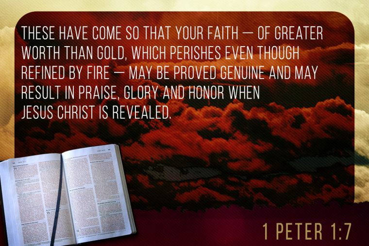 Image result for 1 Peter 1:7