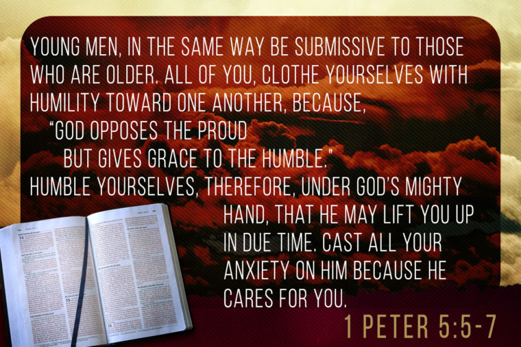 1 peter 5 7 message version